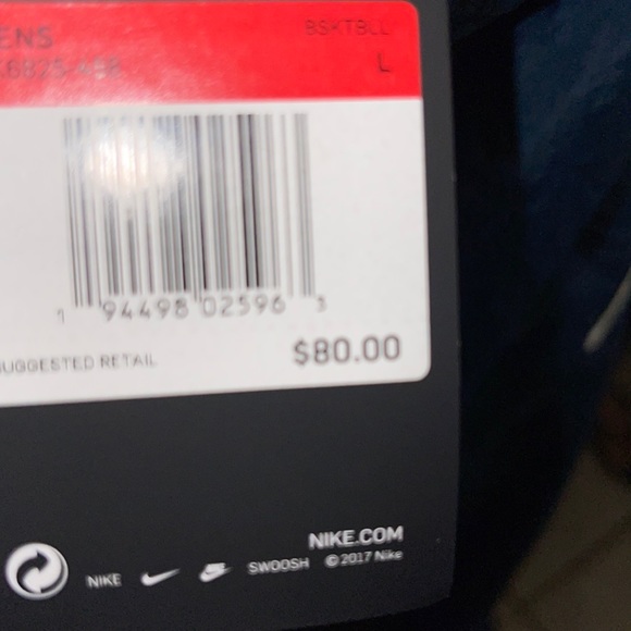 NEW VINTAGE NIKE NAVY BLUE SWEATS SIZE LARGE - Picture 2 of 3